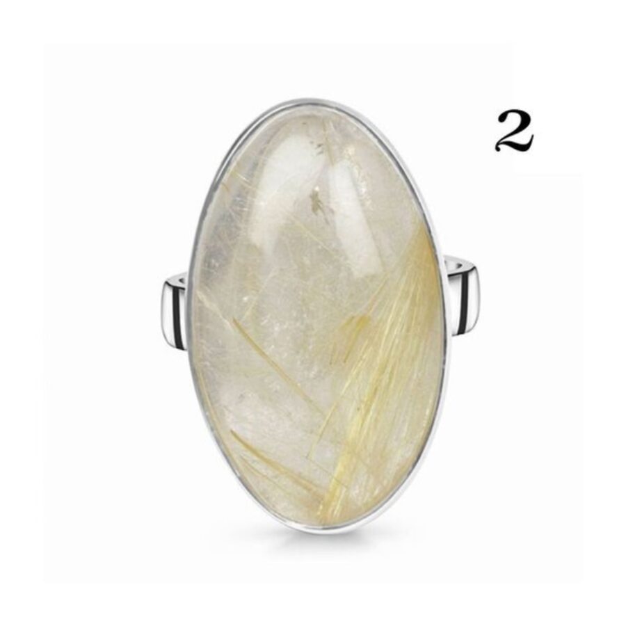 Prsten Venera - Rutil kvarc - Seraphina Prsten Venera - Rutil kvarc - Seraphina