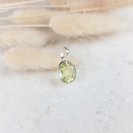 Amalfi-Anhänger - Zitronenquarz - Seraphina