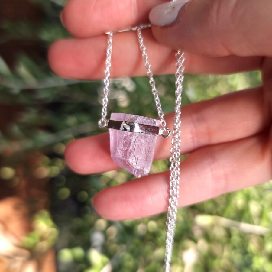 Damen-Sterlingsilberkette ETERNAL, Kunzit