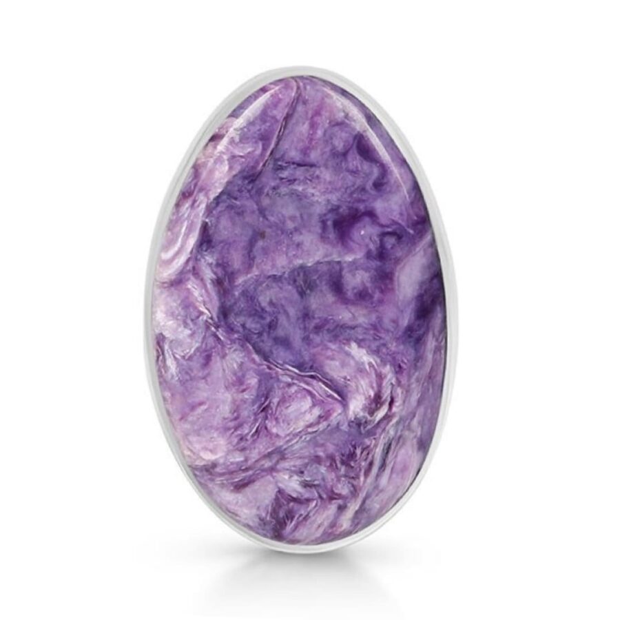 Ženski srebrni prsten CHARA, Čaroit