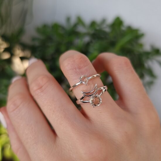 Sterngeborener Ring - Libysches Gold Tektit - Seraphina