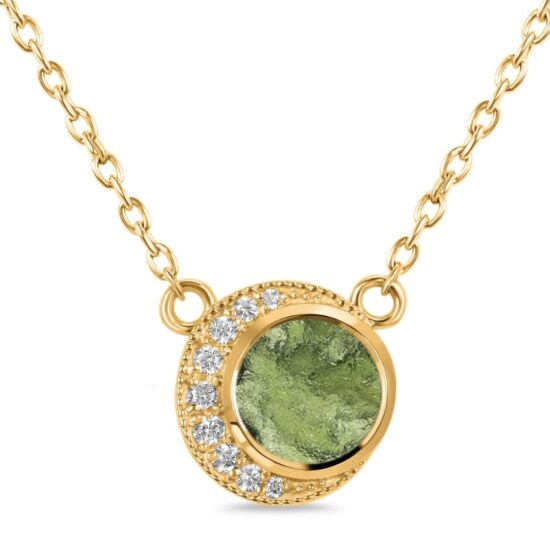 Verižica Astra - Moldavit - Seraphina