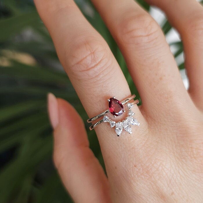 Pandora prsten - Bijeli topaz - Seraphina Pandora prsten - Bijeli topaz - Seraphina