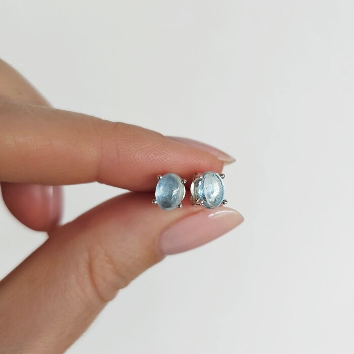 Uhani Scarlett - Akvamarin - Seraphina Uhani Scarlett - Akvamarin - Seraphina