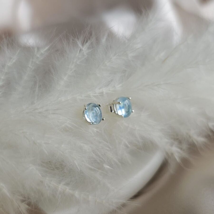 Uhani Scarlett - Akvamarin - Seraphina Uhani Scarlett - Akvamarin - Seraphina