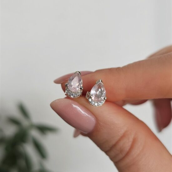 Naušnice Nil - karneol i bijeli topaz - Seraphina Naušnice Nil - karneol i bijeli topaz - Seraphina