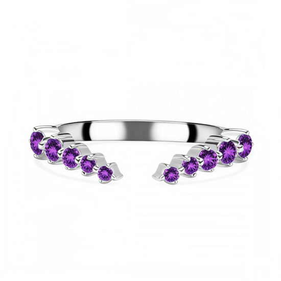 Prstan Violet - Ametist - Seraphina