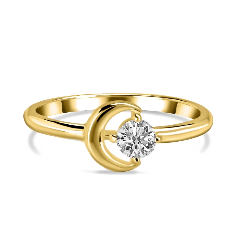 Ženski prstan iz srebra LENI, Kamena strela Ženski prstan iz srebra LENI, Kamena strela