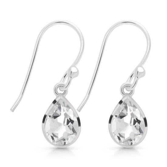 Ženski uhani iz srebra DAHLIA, Kamena strela Ženski uhani iz srebra DAHLIA, Kamena strela