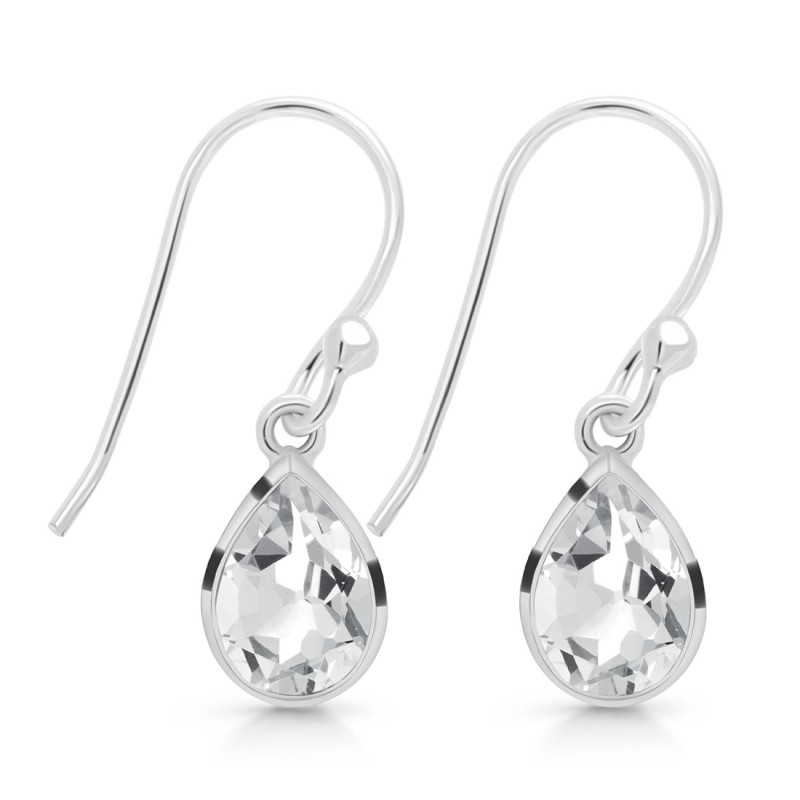 Ženski uhani iz srebra DAHLIA, Kamena strela Ženski uhani iz srebra DAHLIA, Kamena strela