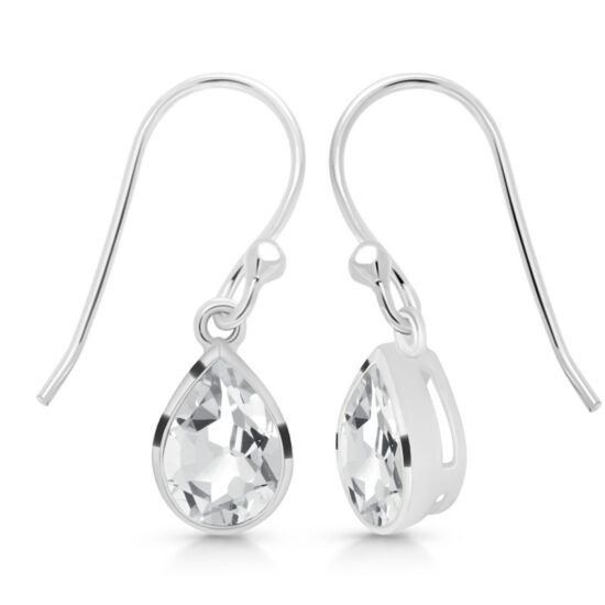 Ženski uhani iz srebra DAHLIA, Kamena strela Ženski uhani iz srebra DAHLIA, Kamena strela