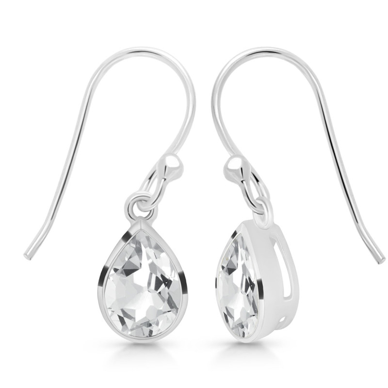 Ženski uhani iz srebra DAHLIA, Kamena strela Ženski uhani iz srebra DAHLIA, Kamena strela