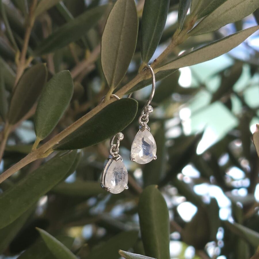 Isla Ohrringe - Mondstein - Seraphina