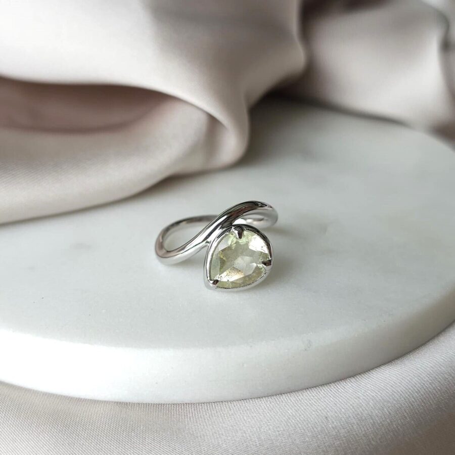 Prstan Hardyn - Libijski Zlati Tektit - Seraphina