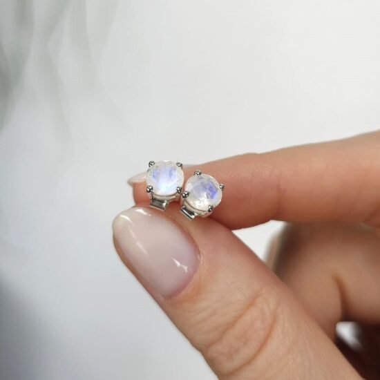 Azra Ohrringe - Mondstein - Seraphina