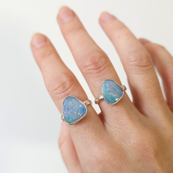 Straya prsten - Australski opal - Seraphina