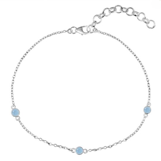 Armband Elizabeth - Aquamarin - Seraphina