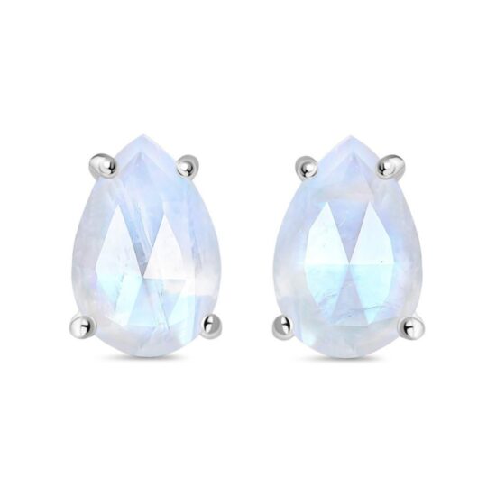 Damen Silberohrringe SPIRIT, Mondstein