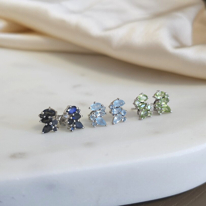 Ženski uhani iz srebra ORTEGA Ženski uhani iz srebra ORTEGA