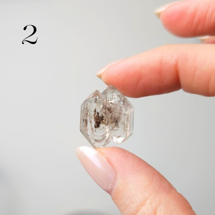 Rauher Herkimer Diamant