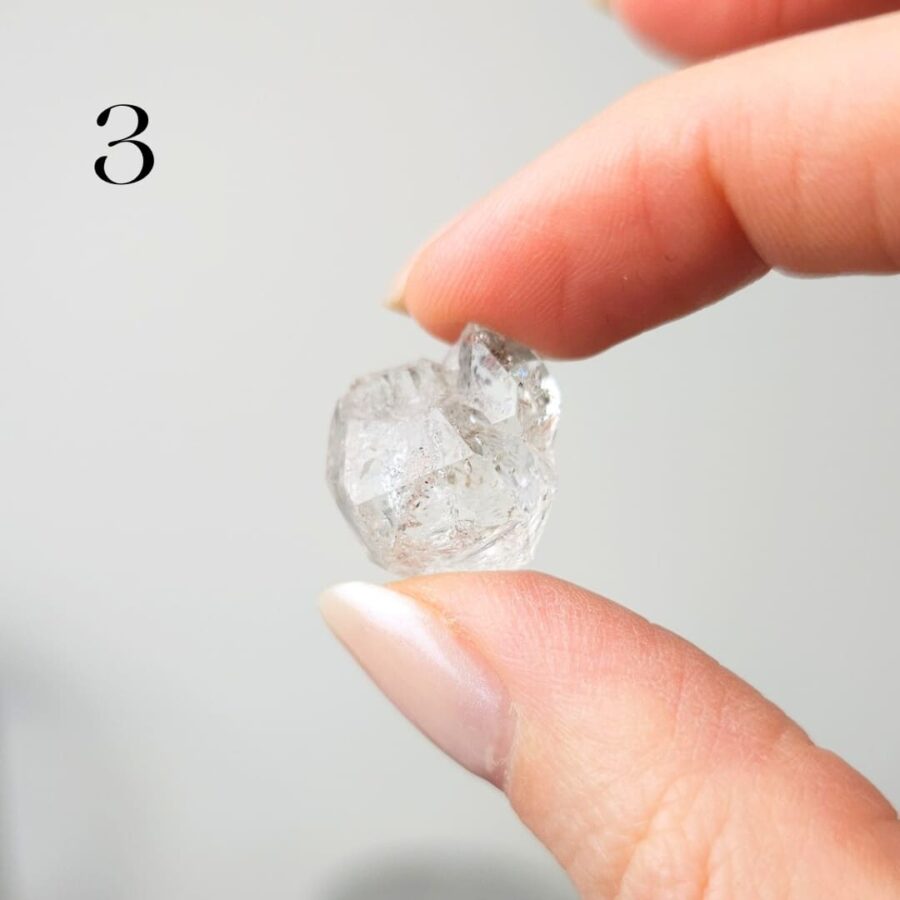 Rauher Herkimer Diamant