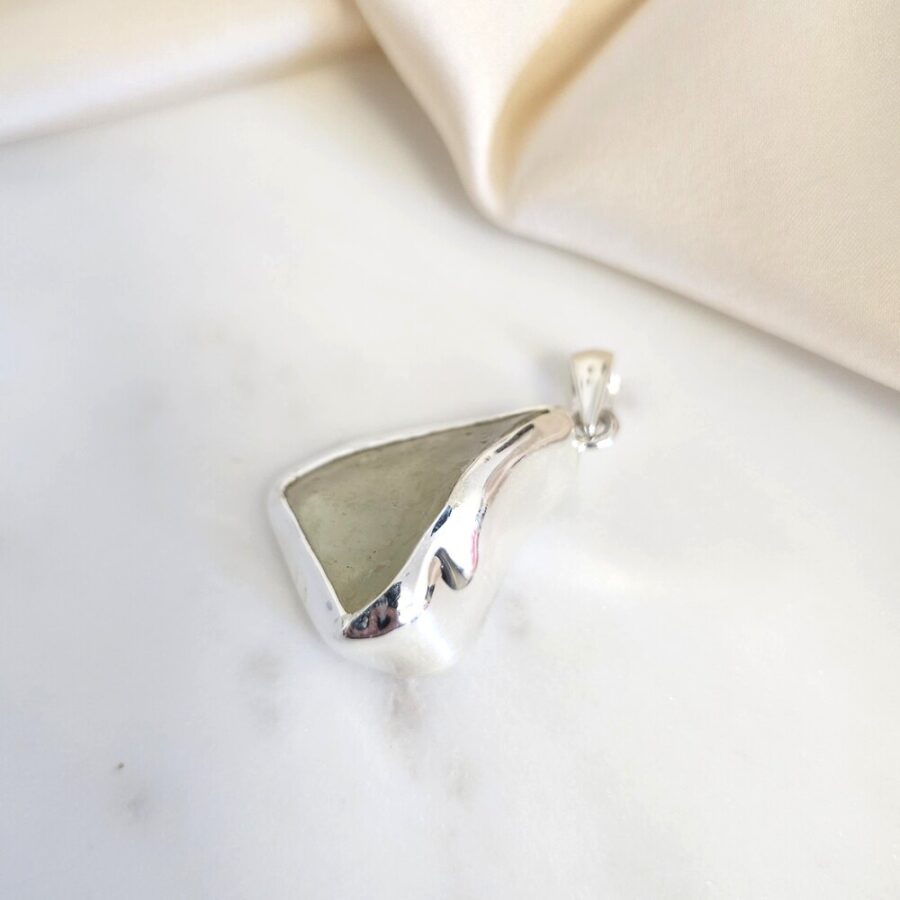 Ženski obesek iz srebra CELESTIAL, Libijski Zlati Tektit