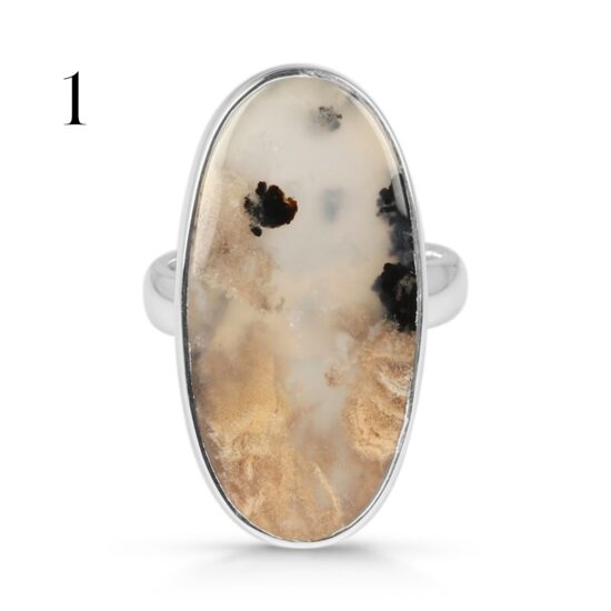 Ženski srebrni prsten LEVANA, Ahat (Plume Ahat) Ženski srebrni prsten LEVANA, Ahat (Plume Ahat)