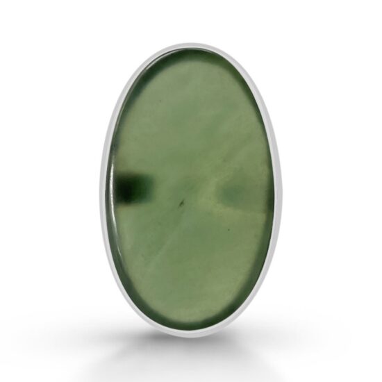 Ženski prstan iz srebra JADE, Nefrit Žad