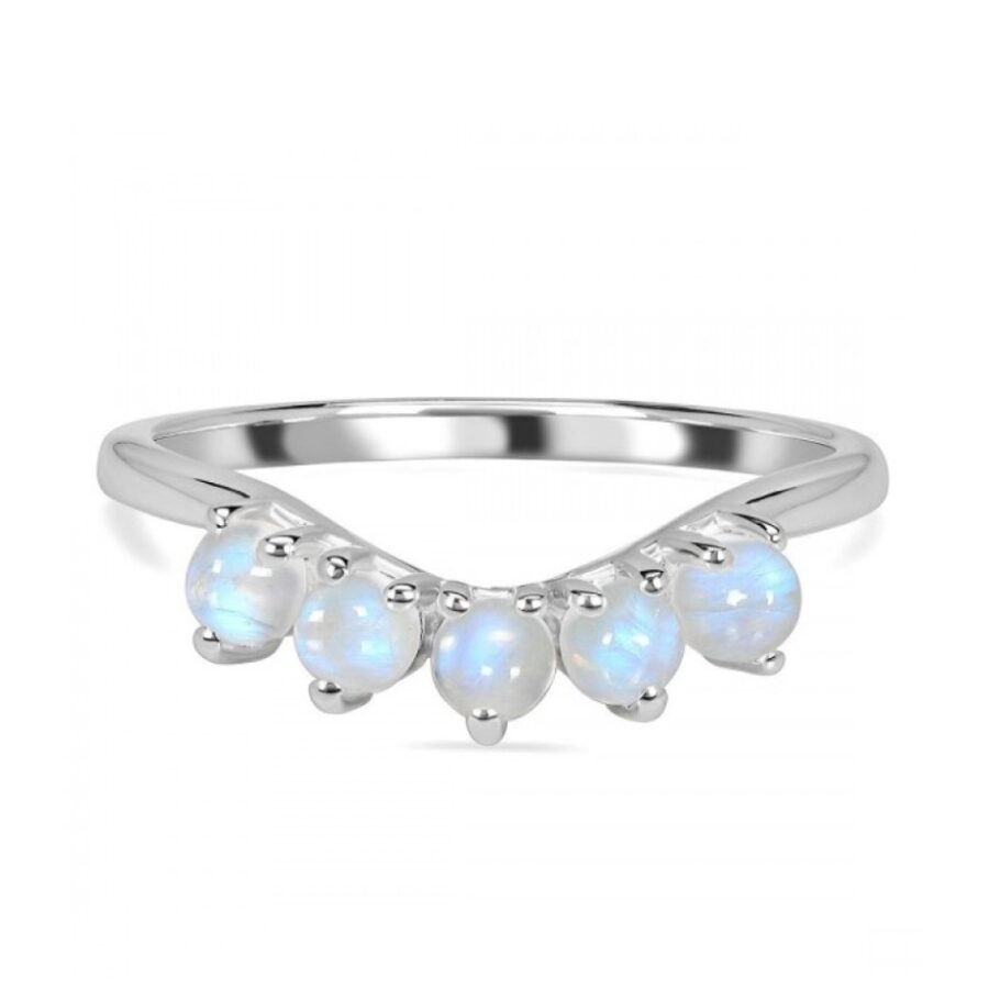 Damenring aus Silber KAI, Mondstein Damenring aus Silber KAI, Mondstein