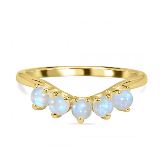 Damenring aus Silber KAI, Mondstein Damenring aus Silber KAI, Mondstein