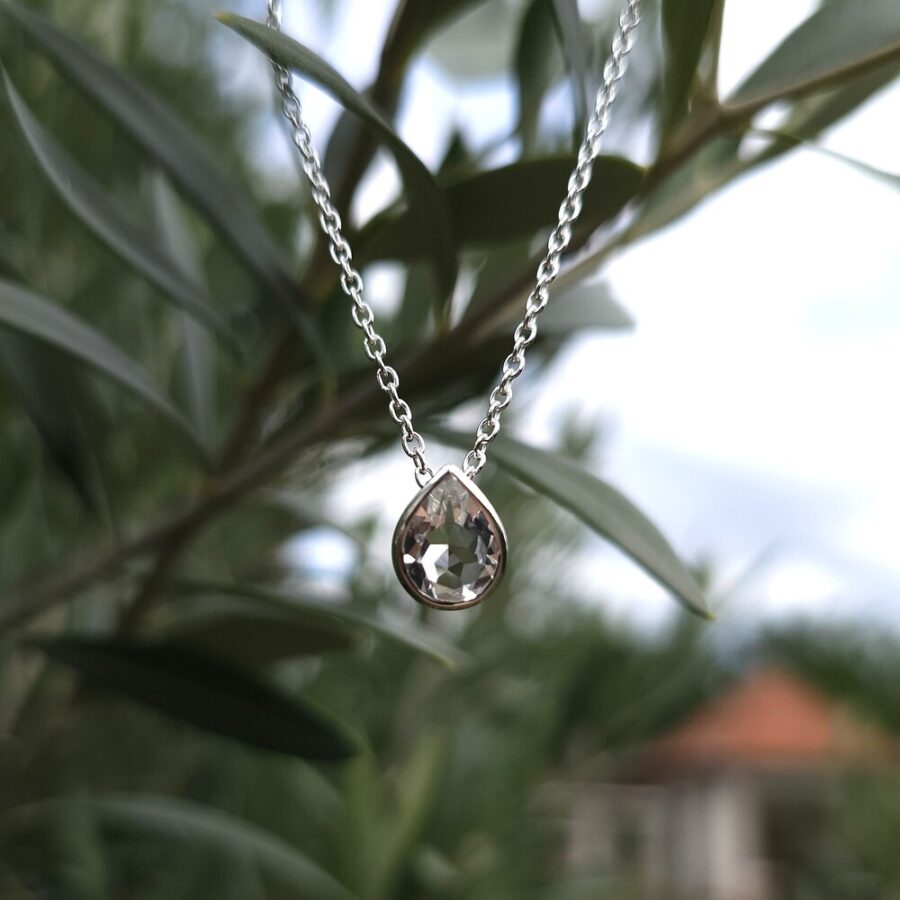 Damen Silberkette SERENA, Stone Lightning