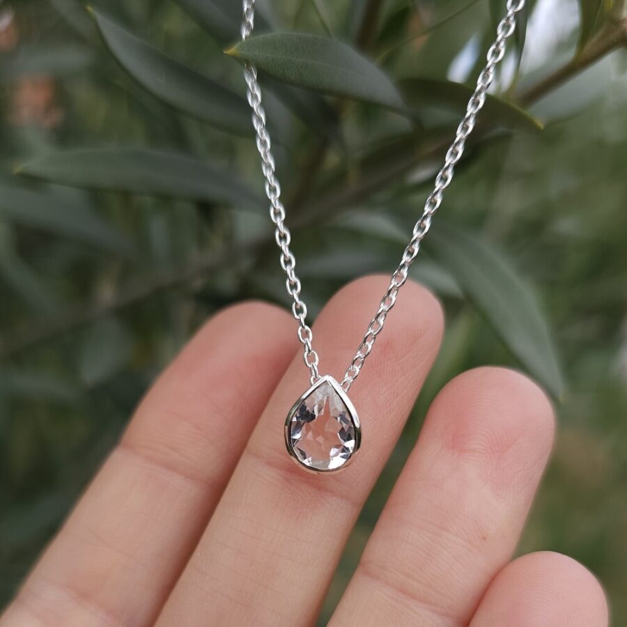 Damen Silberkette SERENA, Stone Lightning