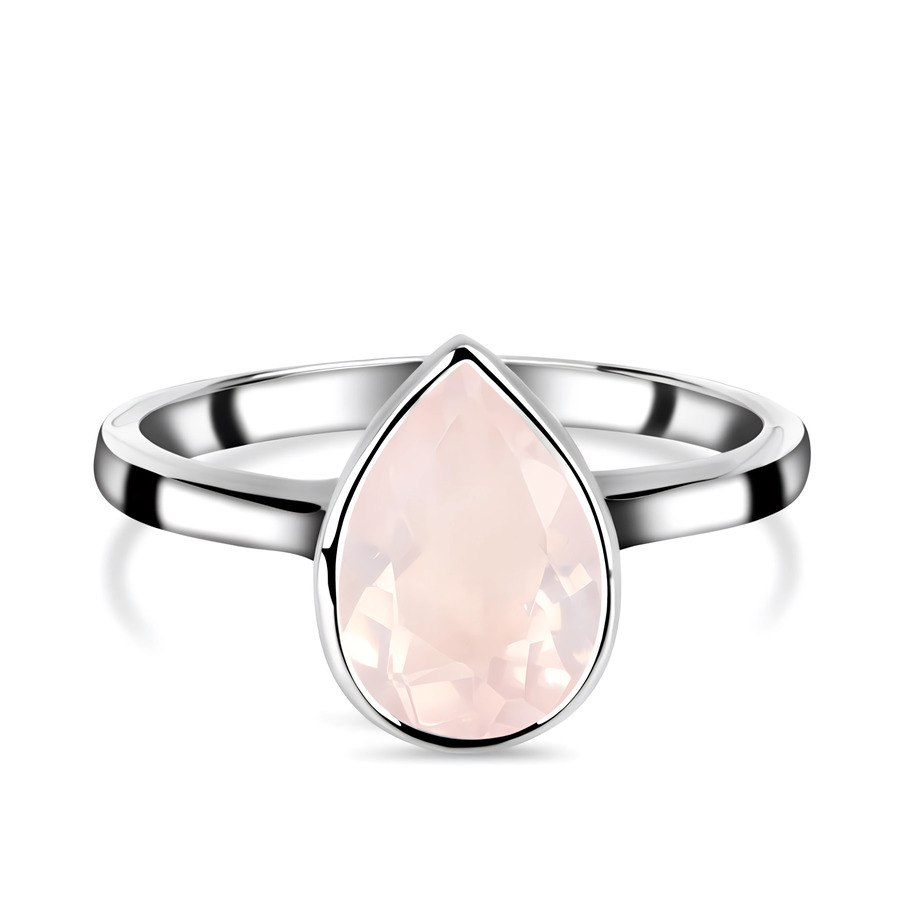 Ženski prstan iz srebra TARA, Roževec Ženski prstan iz srebra TARA, Roževec