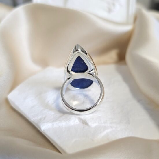 Ženski prstan iz srebra NIGHT SKY, Lapis Lazuli