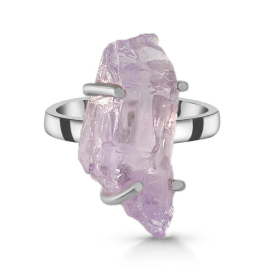 Damenring aus Sterlingsilber ETERNAL, Kunzit Damenring aus Sterlingsilber ETERNAL, Kunzit