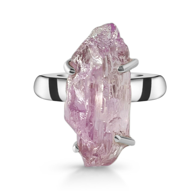 Damenring aus Sterlingsilber ETERNAL, Kunzit Damenring aus Sterlingsilber ETERNAL, Kunzit