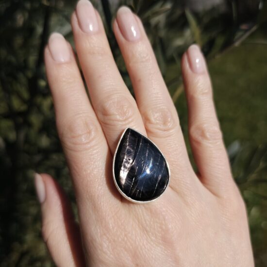 Ženski prstan iz srebra ATLAS, Hipersten