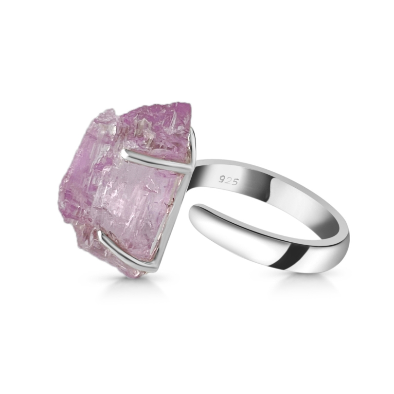 Damenring aus Sterlingsilber ETERNAL, Kunzit Damenring aus Sterlingsilber ETERNAL, Kunzit