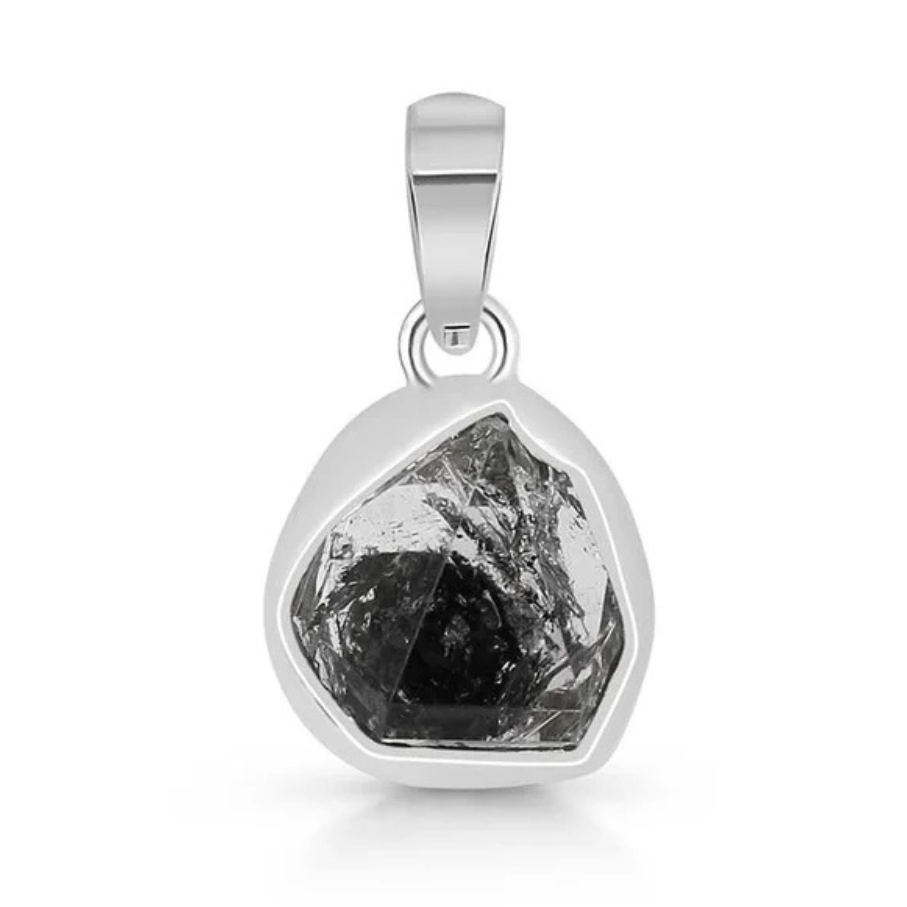 Ženski obesek iz srebra INDY, Herkimer diamant